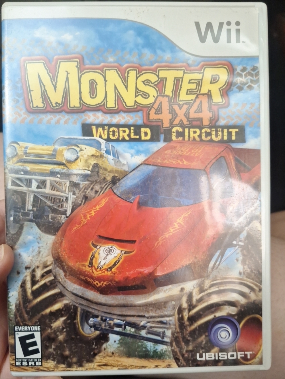 MONSTER JAM 4x4 World Circuit 2006, Nintendo Wii, Fair, Inside Manual